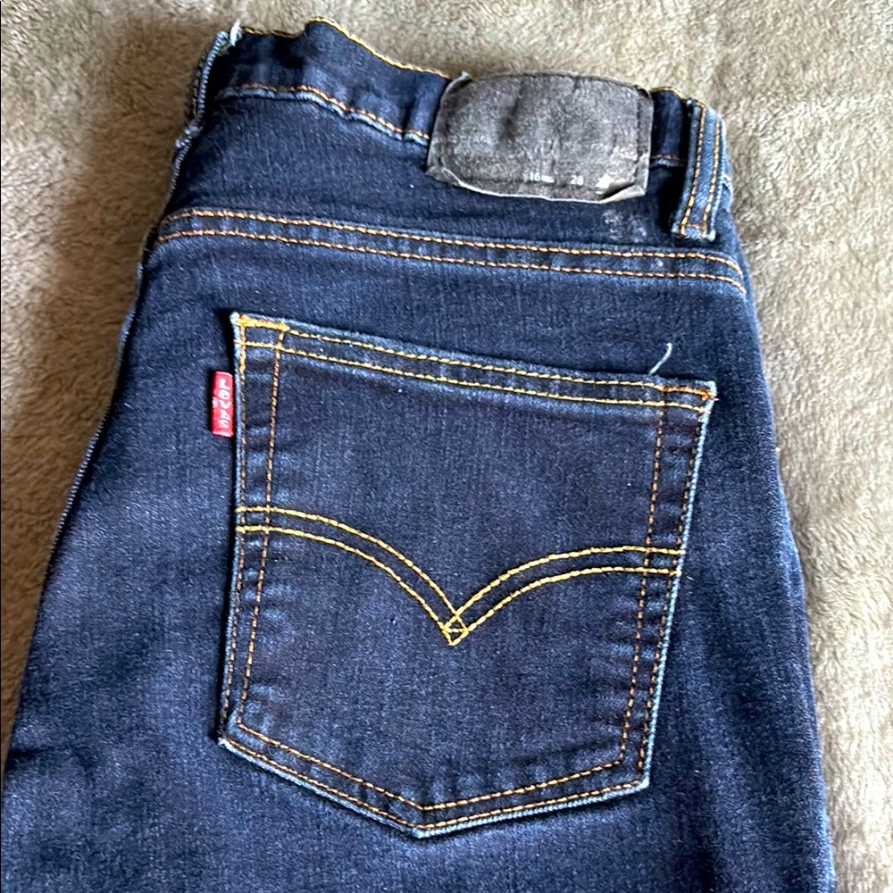 Levi's Dark Blue Jeans